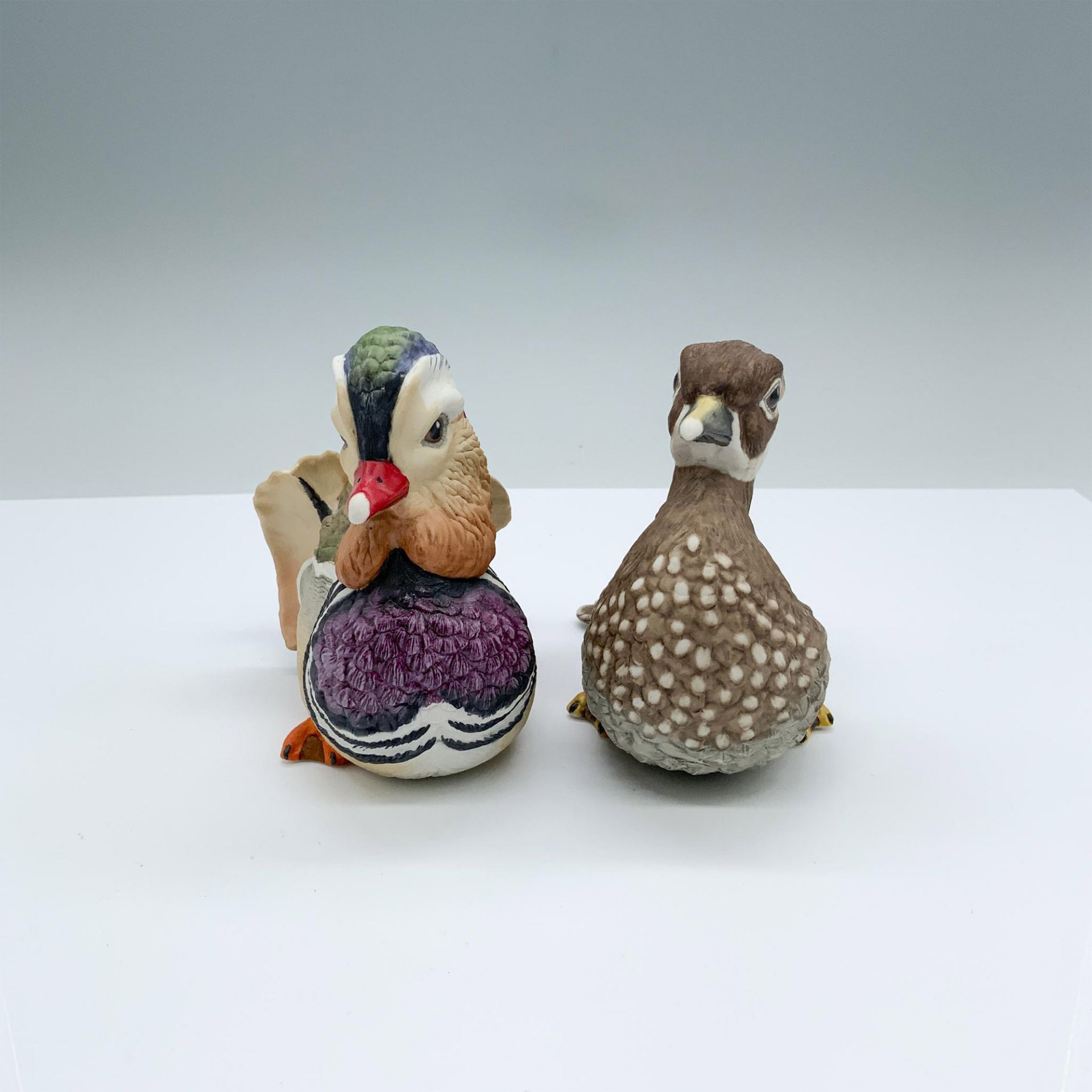 Pair of Boehm Porcelain Mandarin Duck Figurines 40106 - Bild 2 aus 5