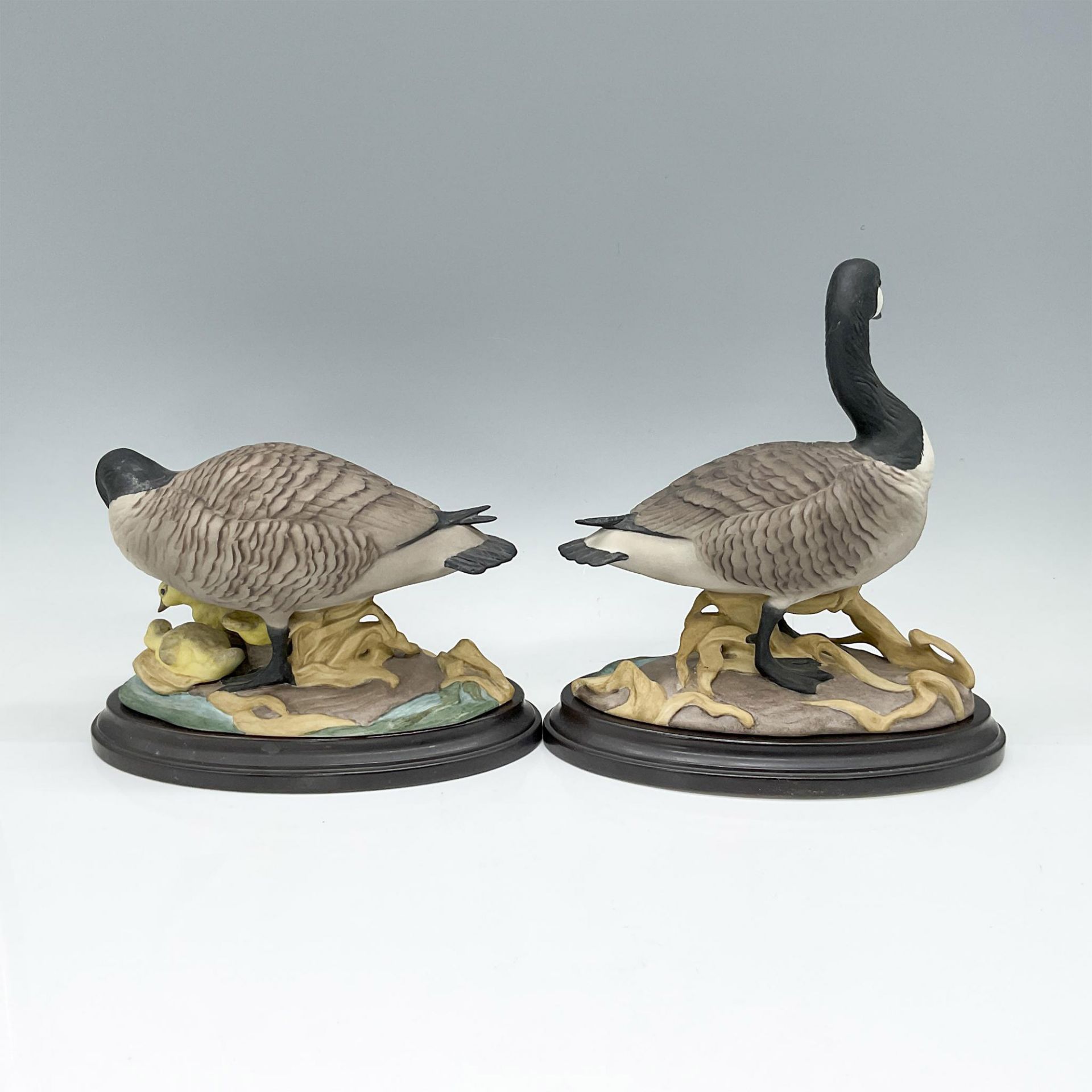 2pc Boehm Figurines, Canada Geese 408N - Image 2 of 4