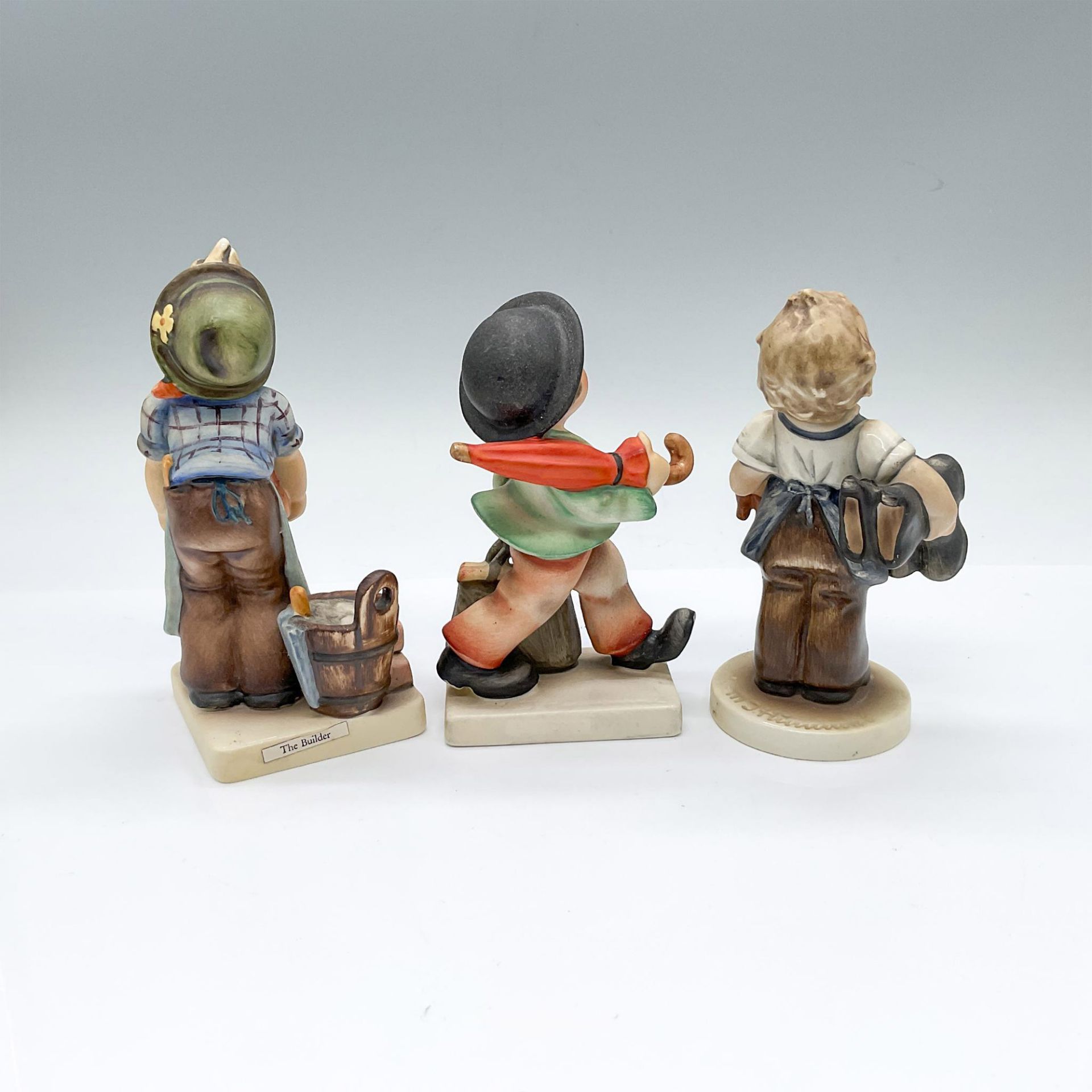 3pc Goebel Hummel Porcelain Figurines - Image 2 of 3