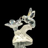 Swarovski Silver Crystal Figurine, Bumblebee on Flower