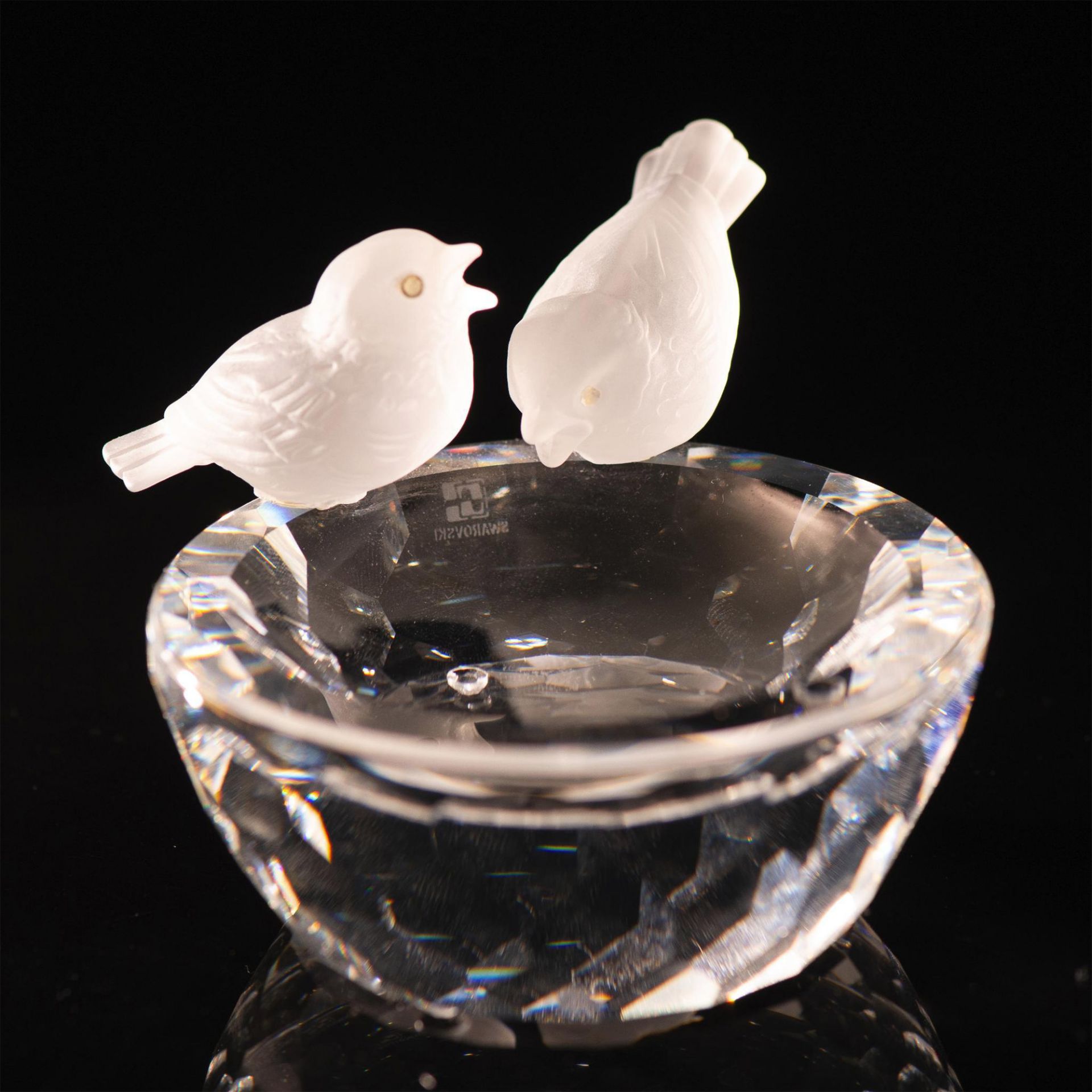 Swarovski Crystal Figurine, Bird Bath - Image 2 of 9