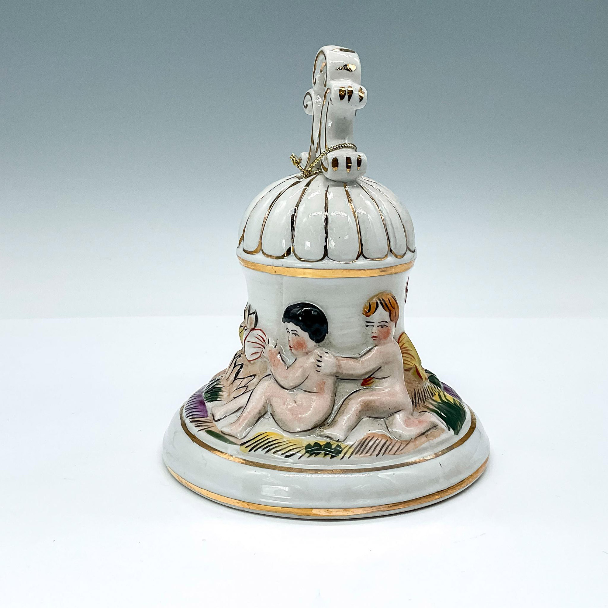 Vintage Capodimonte Style Porcelain Bell - Image 2 of 3