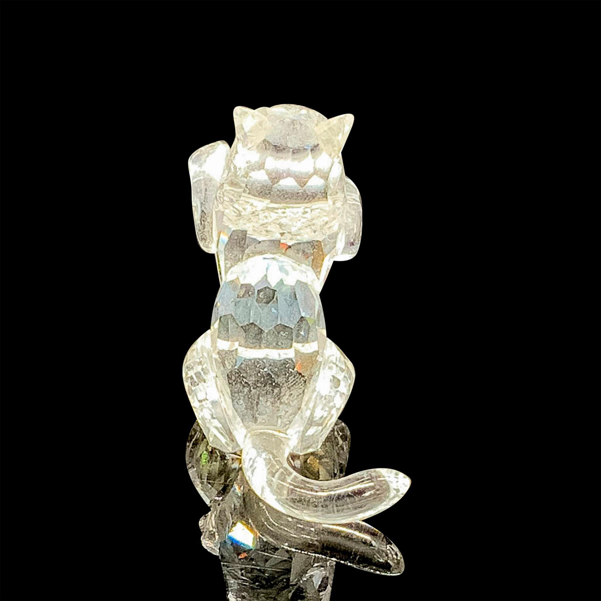 Swarovski Crystal Figurine, Cat Begging 162887 - Image 3 of 4