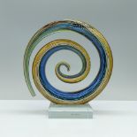 Murano Glassware Art Spiral Sculpture