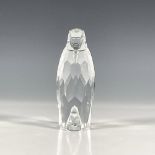 Swarovski Silver Crystal Figurine, Penguin Mother and Baby