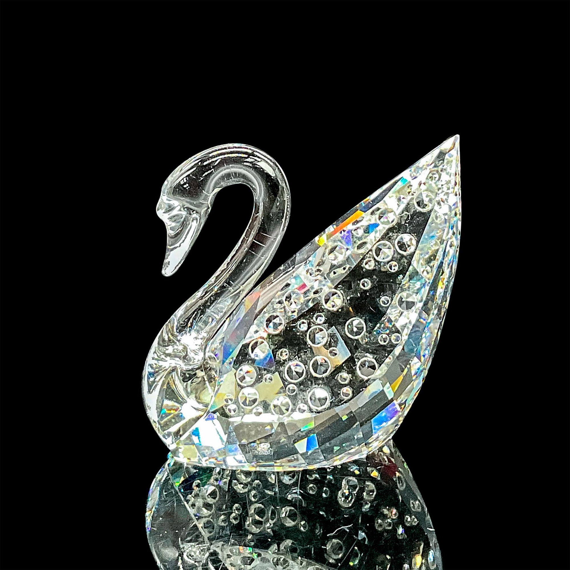 Swarovski Crystal Figurine + Base, Centenary Swan - Image 2 of 4