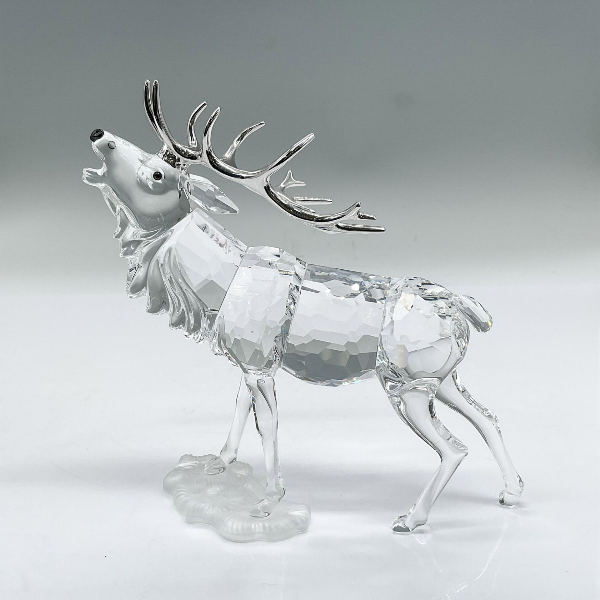 Swarovski Crystal Figurine, Elk Stag