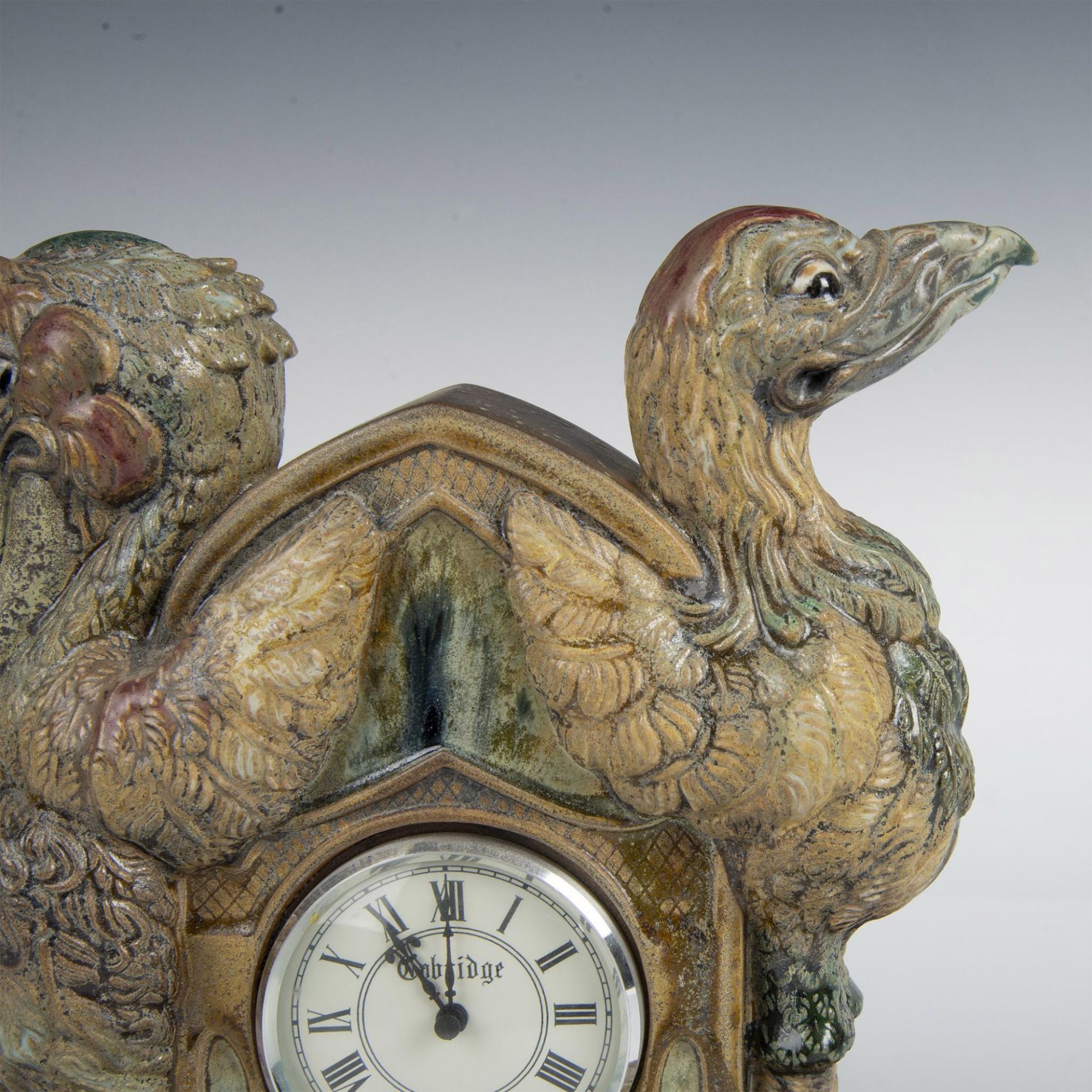 Andrew Hull for Cobridge Stoneware Clock, Caught in Time - Image 3 of 7