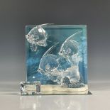 3pc Swarovski Crystal Figurine and Accessories, Community