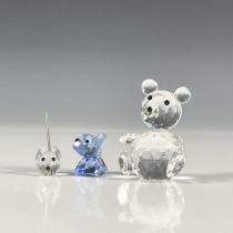 3pc Swarovski Crystal Figurines, Coco and Friends