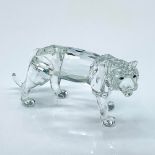 Swarovski Silver Crystal Figurine, Tiger