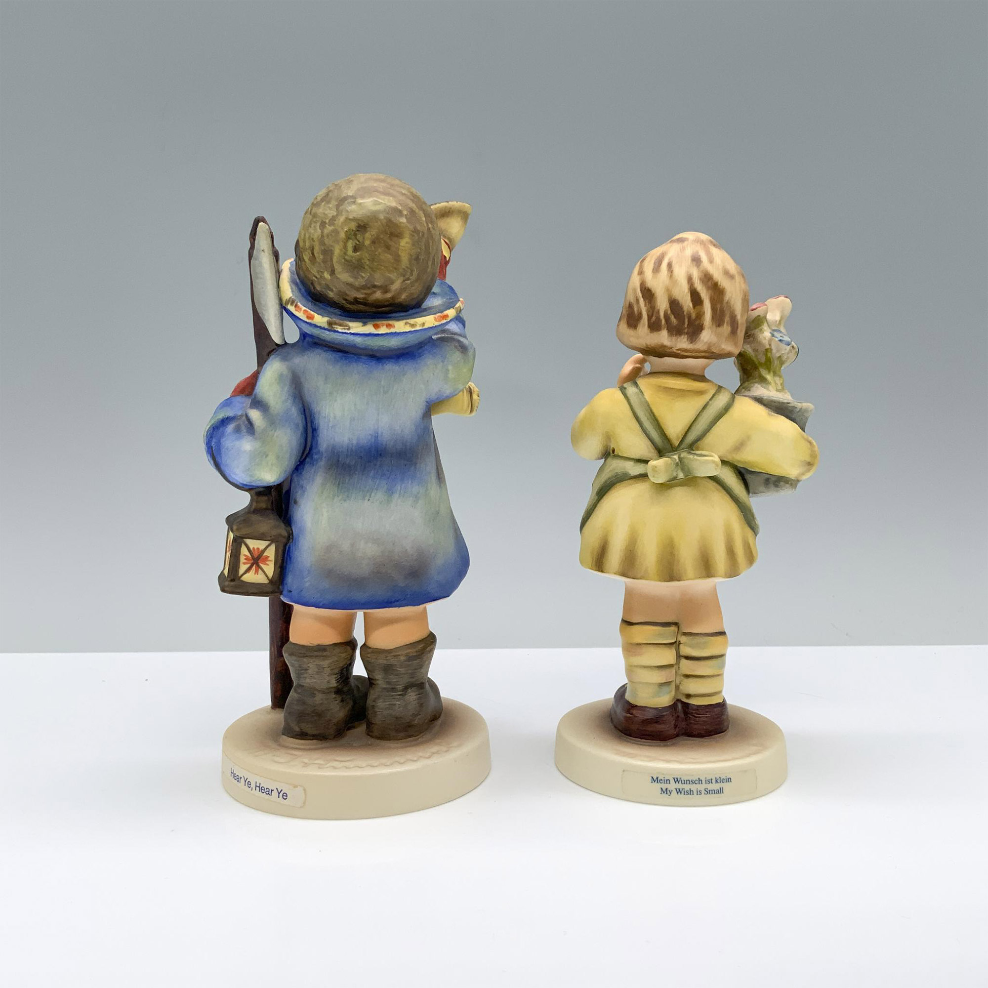 2pc Goebel Hummel Figurines, Hear Ye and My Wish is Small - Image 2 of 3