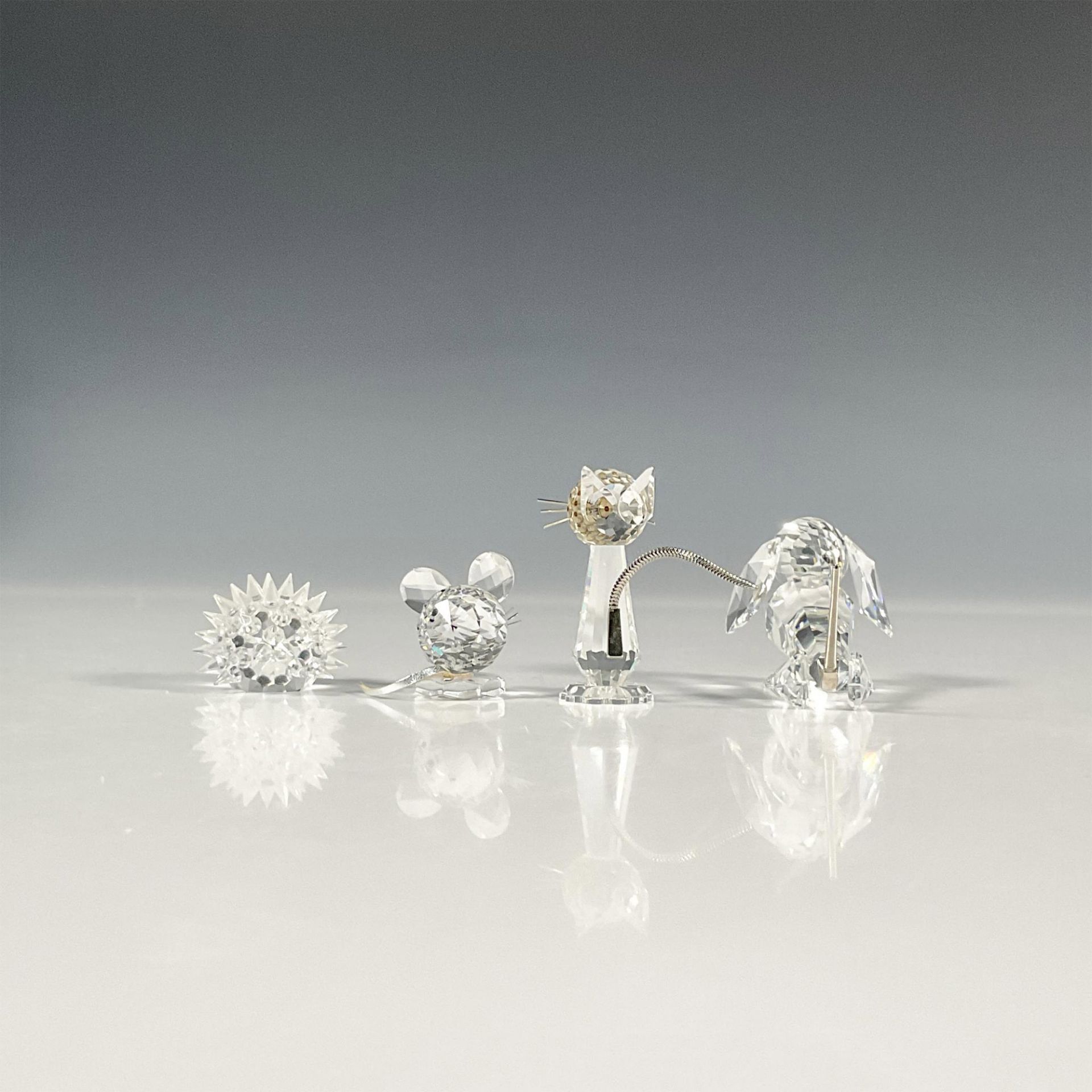 4pc Swarovski Crystal Figurines - Bild 3 aus 5