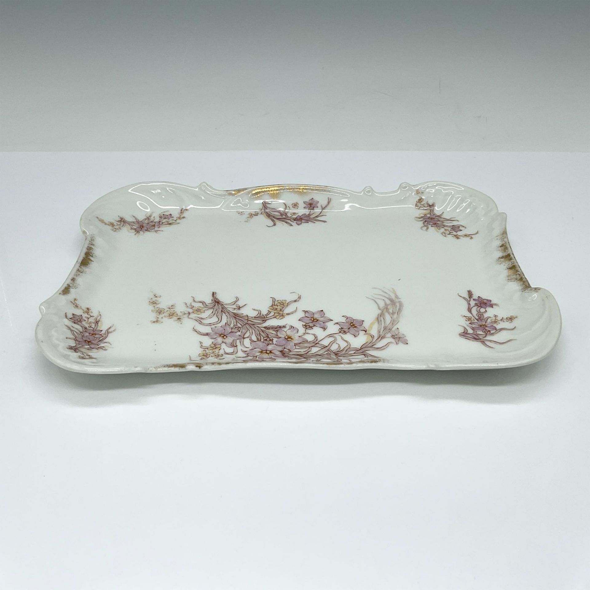 Elite BM Limoges France Porcelain Tray, Floral Motif - Image 3 of 3