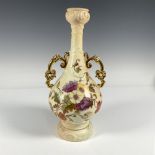 Rudolstadt Porcelain Bottle Vase