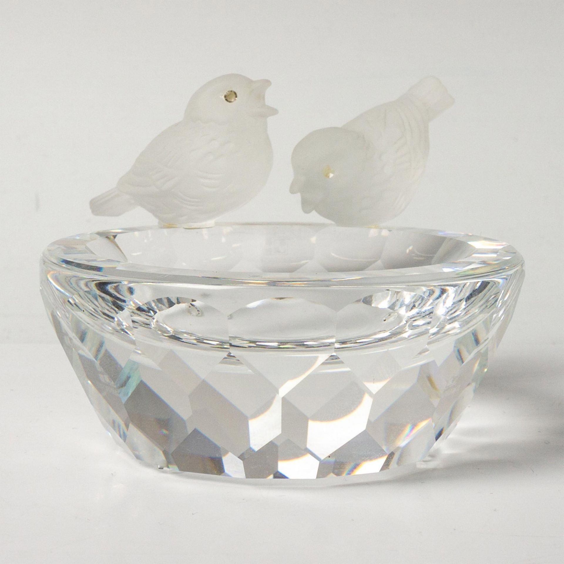 Swarovski Crystal Figurine, Bird Bath