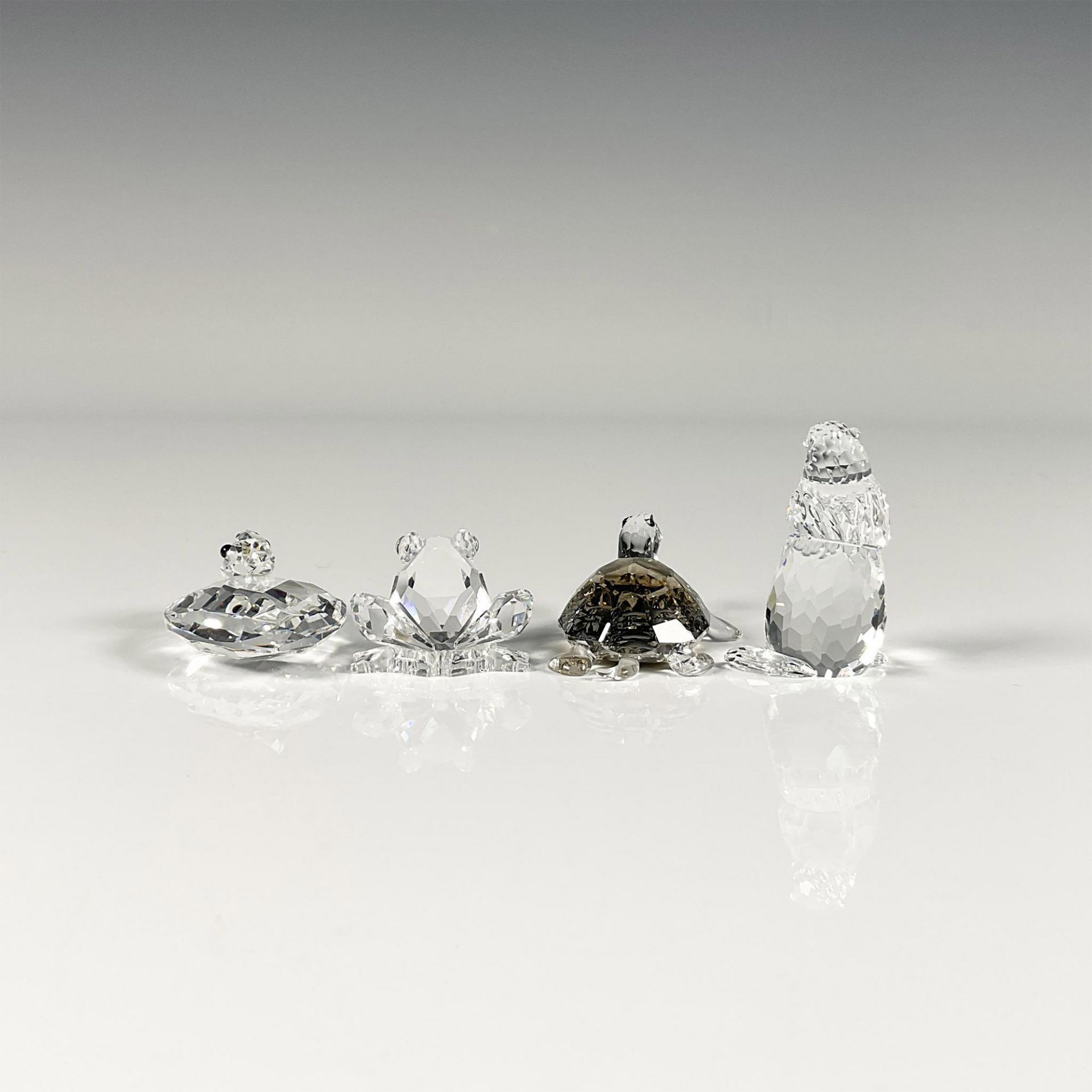 4pc Swarovski Crystal Figurines - Image 2 of 3