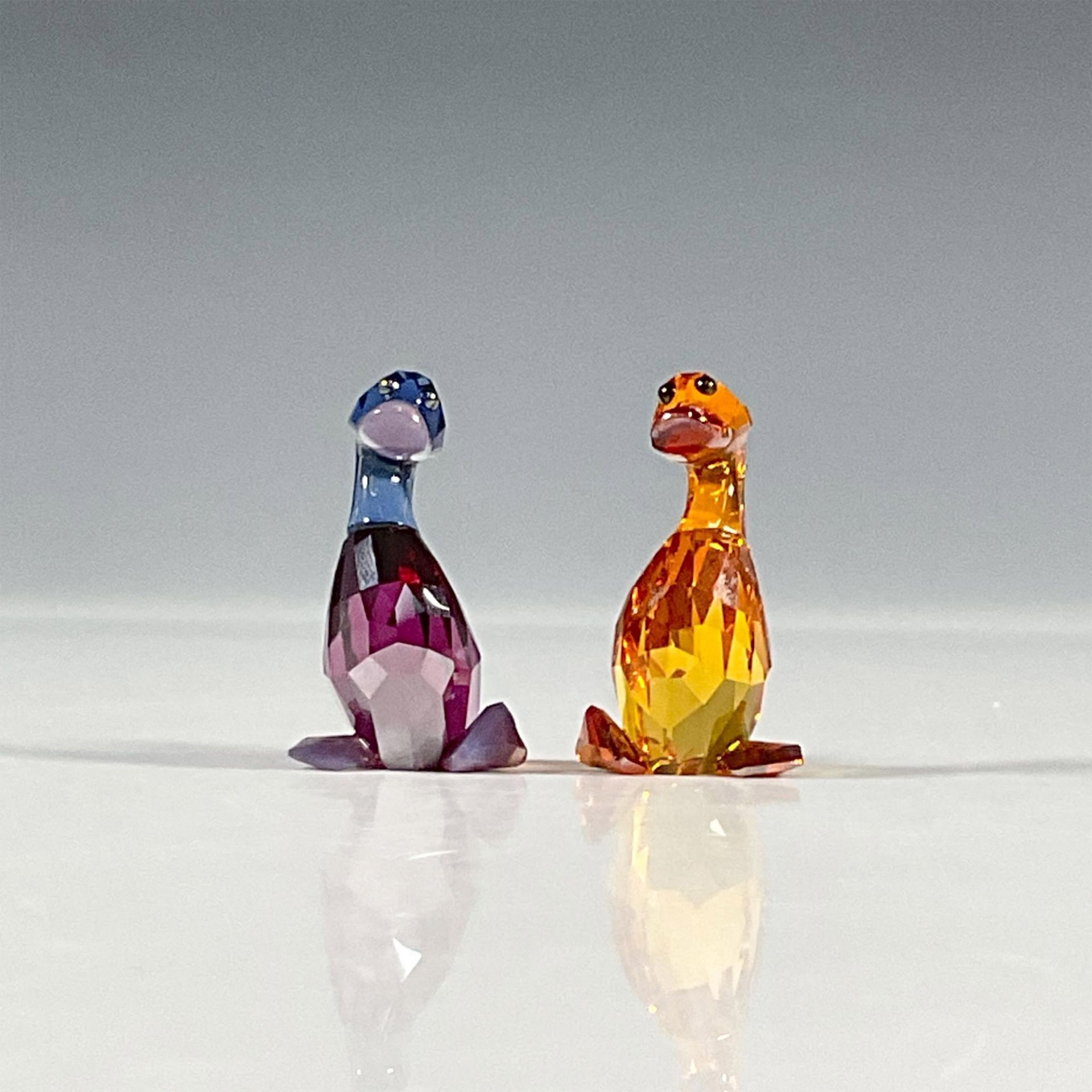 Pair of Swarovski Crystal Figurines, Lily and Luke - Bild 2 aus 5
