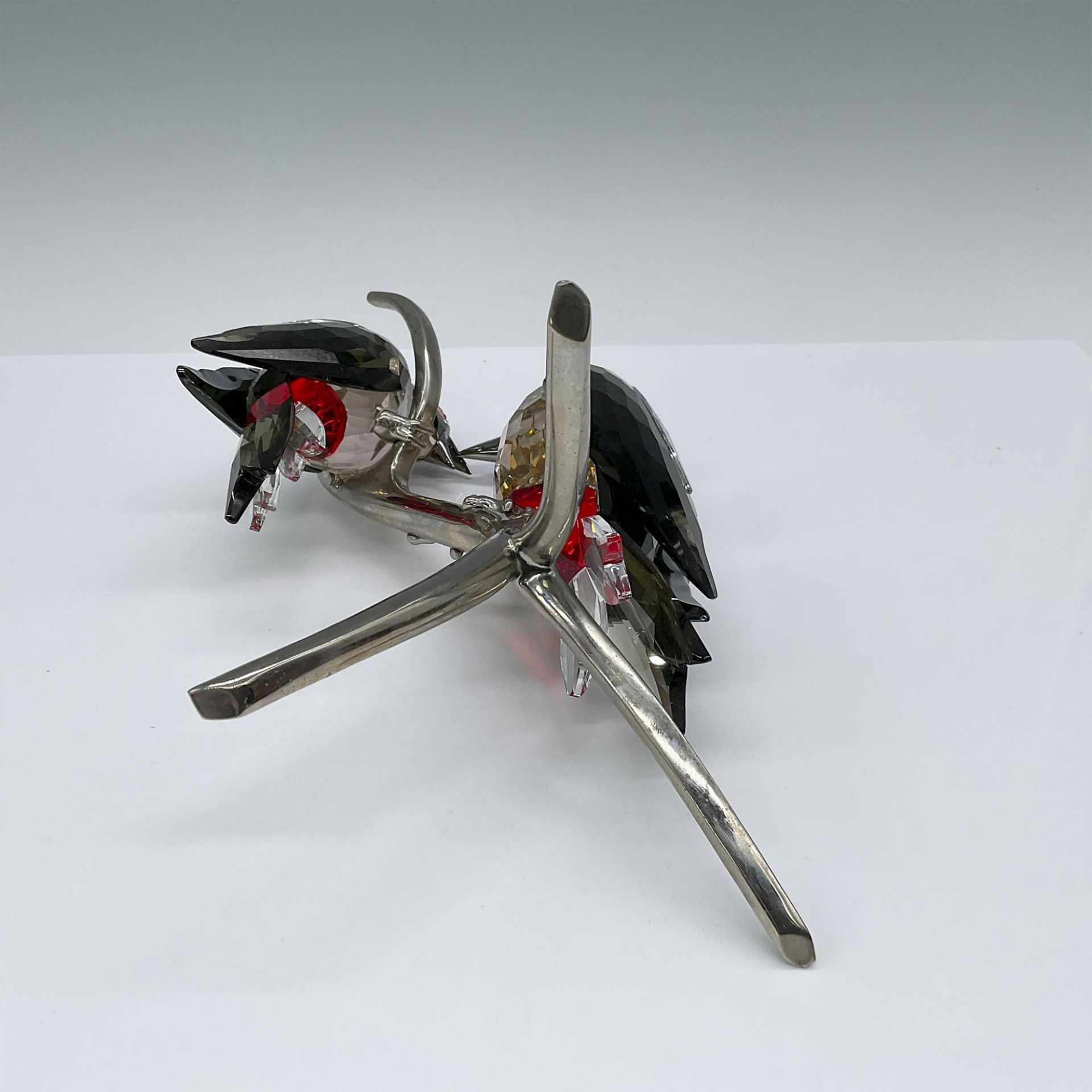 Swarovski Crystal Figurine, Woodpeckers - Image 3 of 4