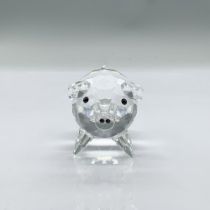 Swarovski Crystal Figurine, Pig