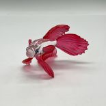 Swarovski Crystal Figurine, Siamese Fighting Fish Red