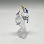 Swarovski Crystal Figurine, Malachite Kingfisher