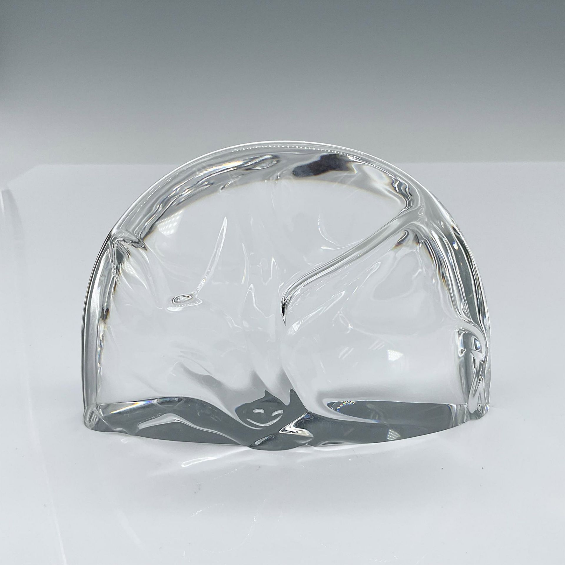 Steuben Glass Animal Paperweight, Deer/Fawn