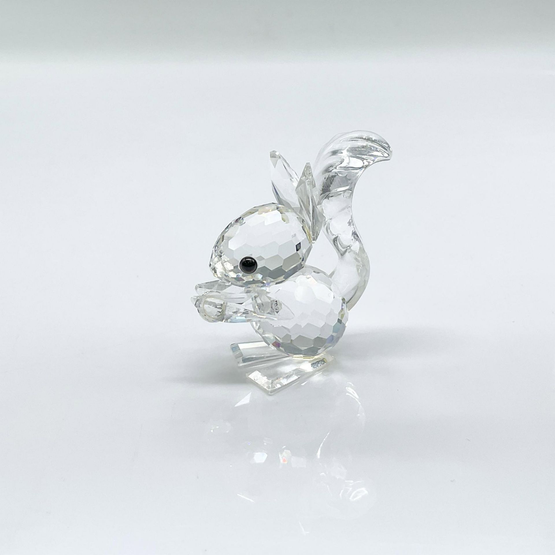 Swarovski Silver Crystal Figurine, Squirrel With Long Ears - Image 2 of 4