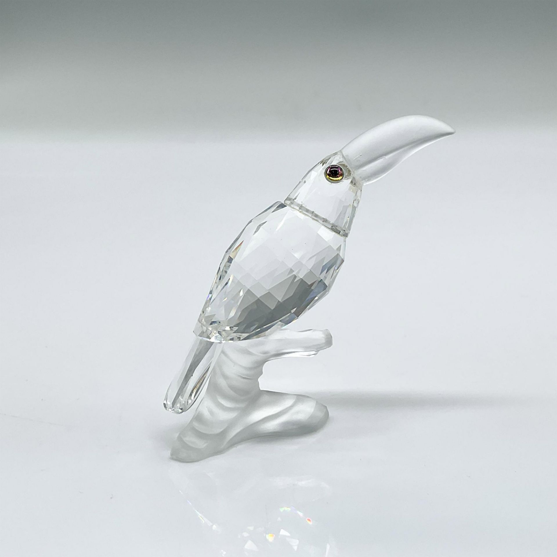 Swarovski Silver Crystal Figurine, Toucan