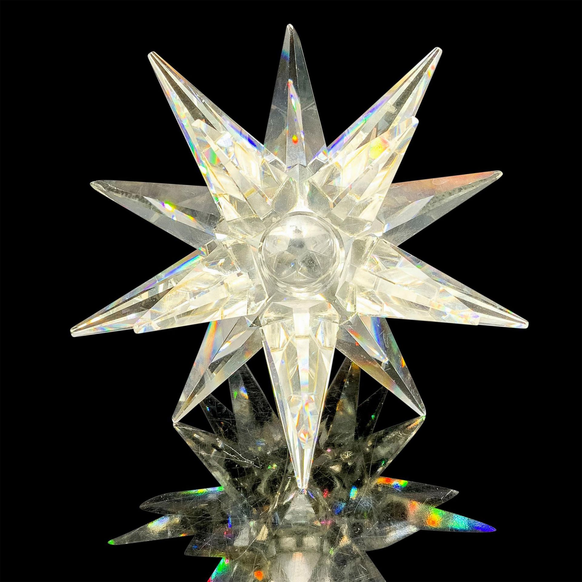 Swarovski Silver Crystal Star Candle Holder - Bild 4 aus 5