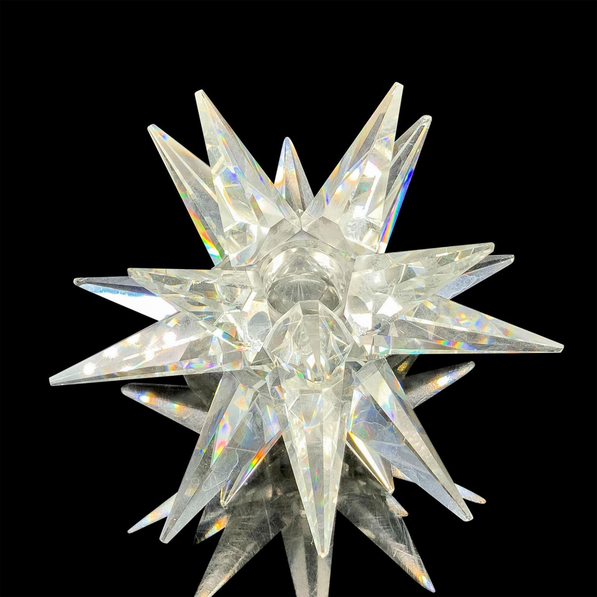 Swarovski Silver Crystal Star Candle Holder - Bild 2 aus 4