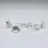 4pc Swarovski Crystal Endangered Species Figurines