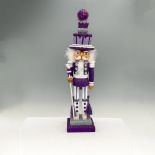 Steinbach Nutcracker Doll, Purple-Silver Band Leader