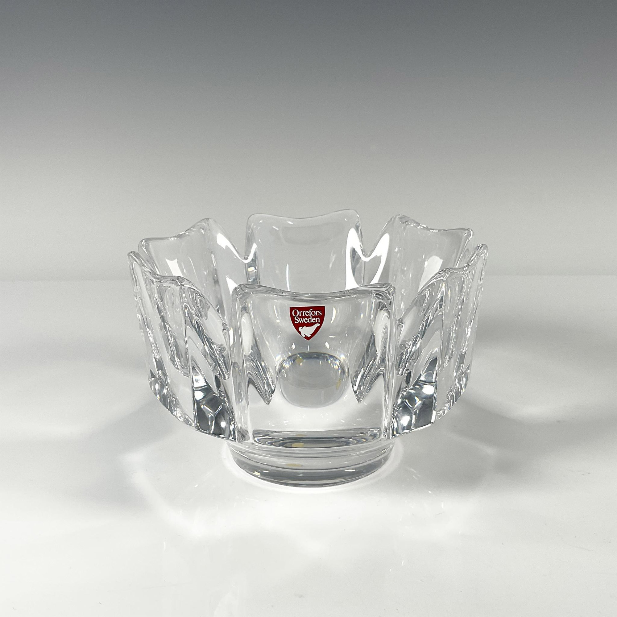 Orrefors Crystal Corona Bowl