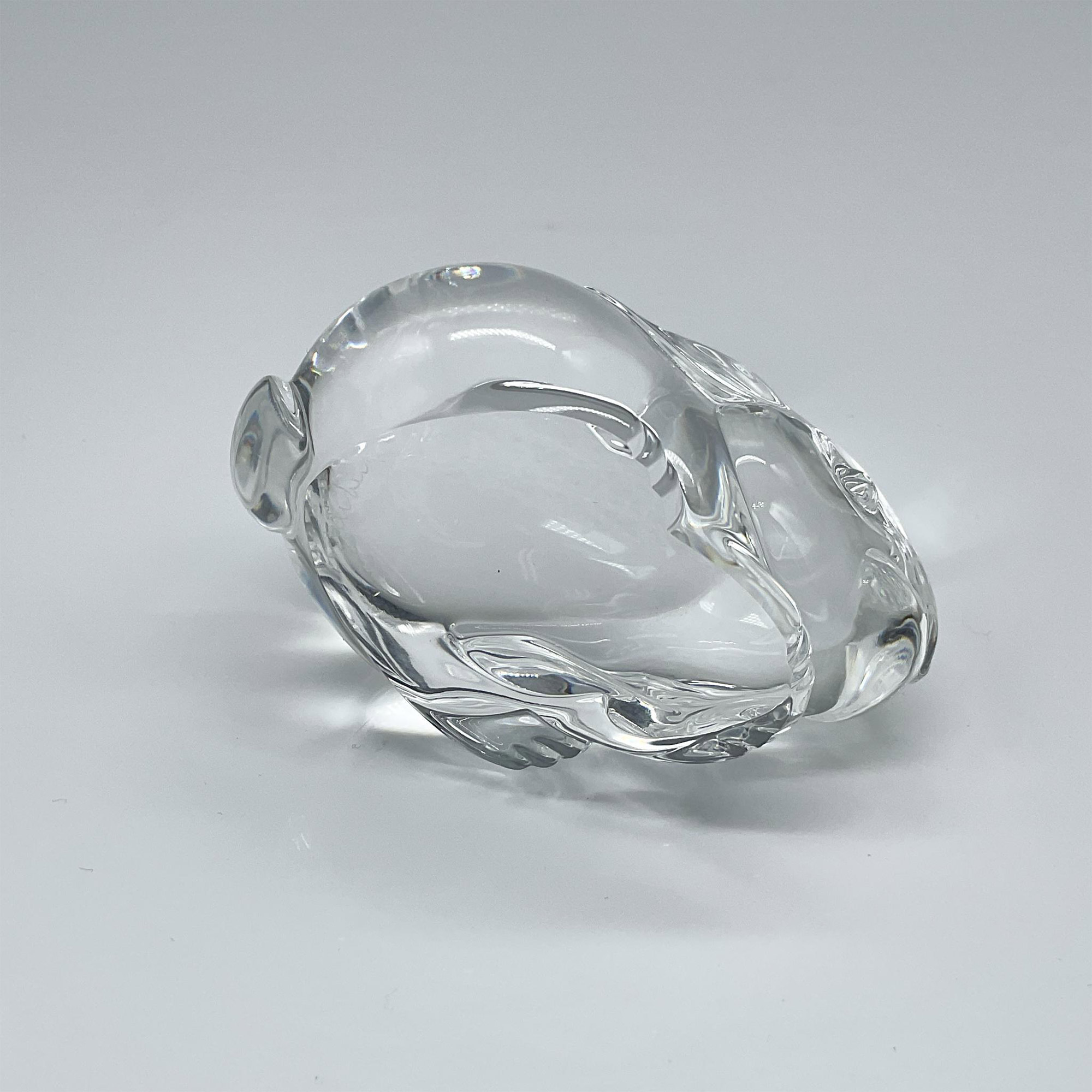 Steuben Glass Crystal Rabbit Hand Cooler - Image 3 of 3