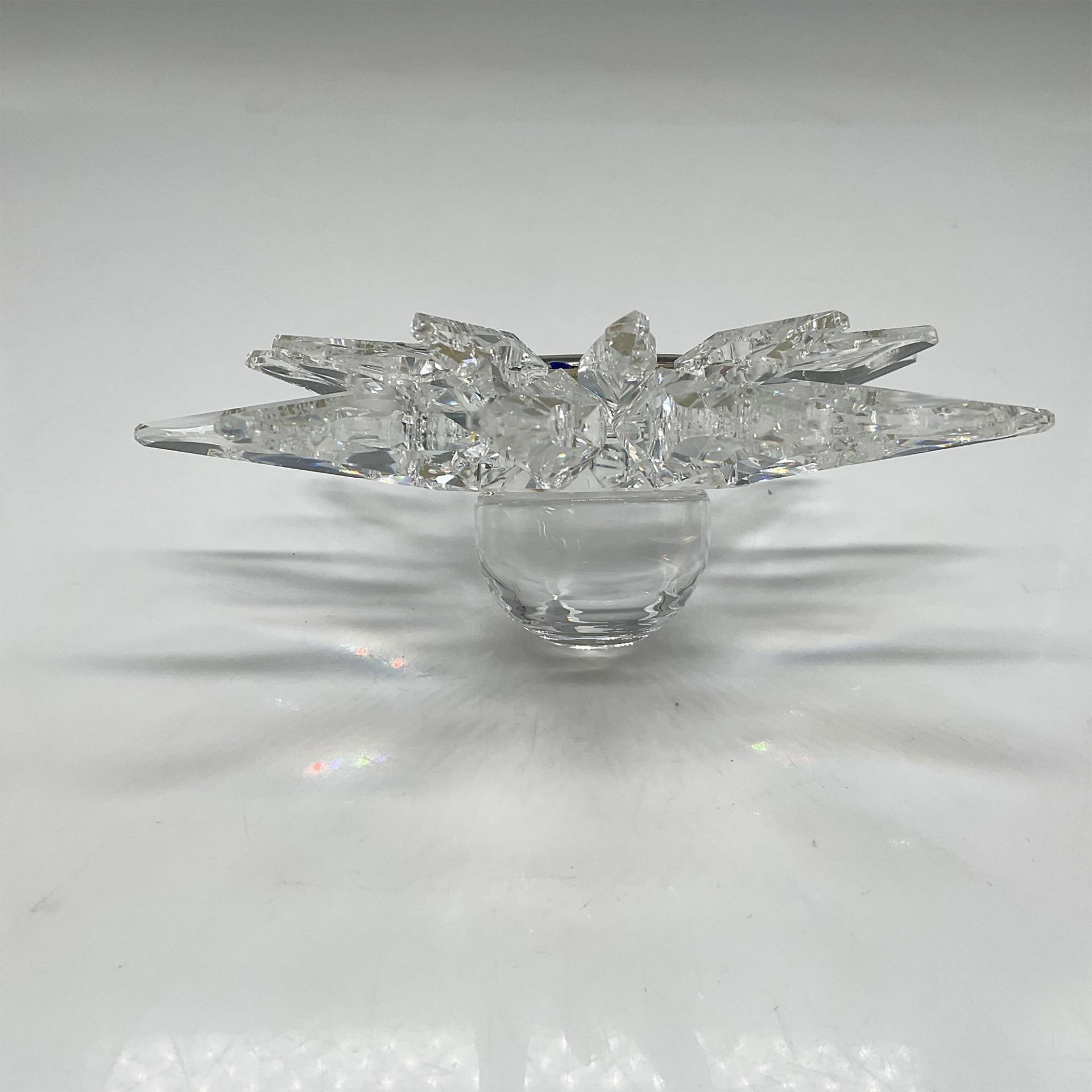 Swarovski Silver Crystal Solaris Table Clock - Bild 2 aus 4