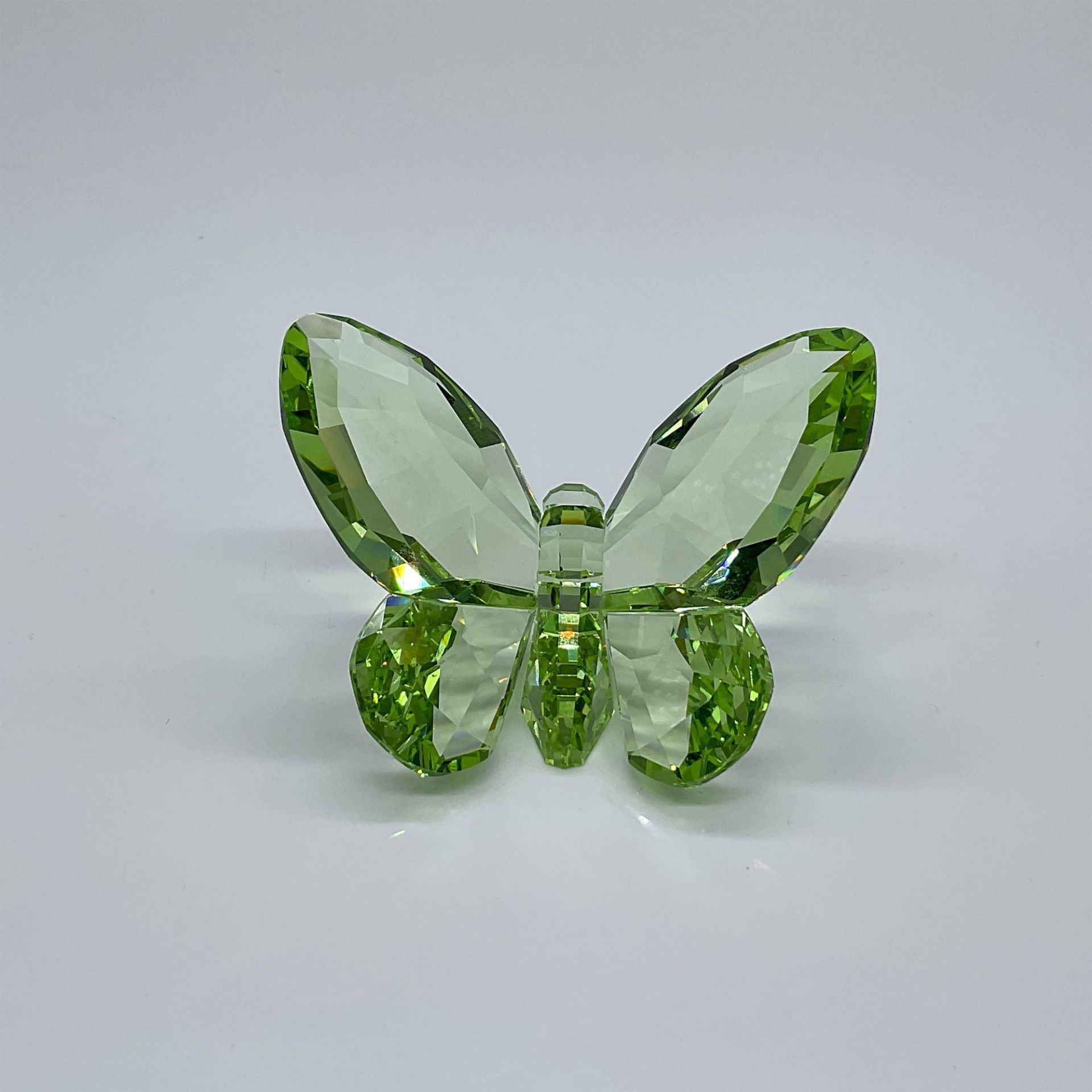 Swarovski Crystal Figurine, Brilliant Butterfly - Peridot