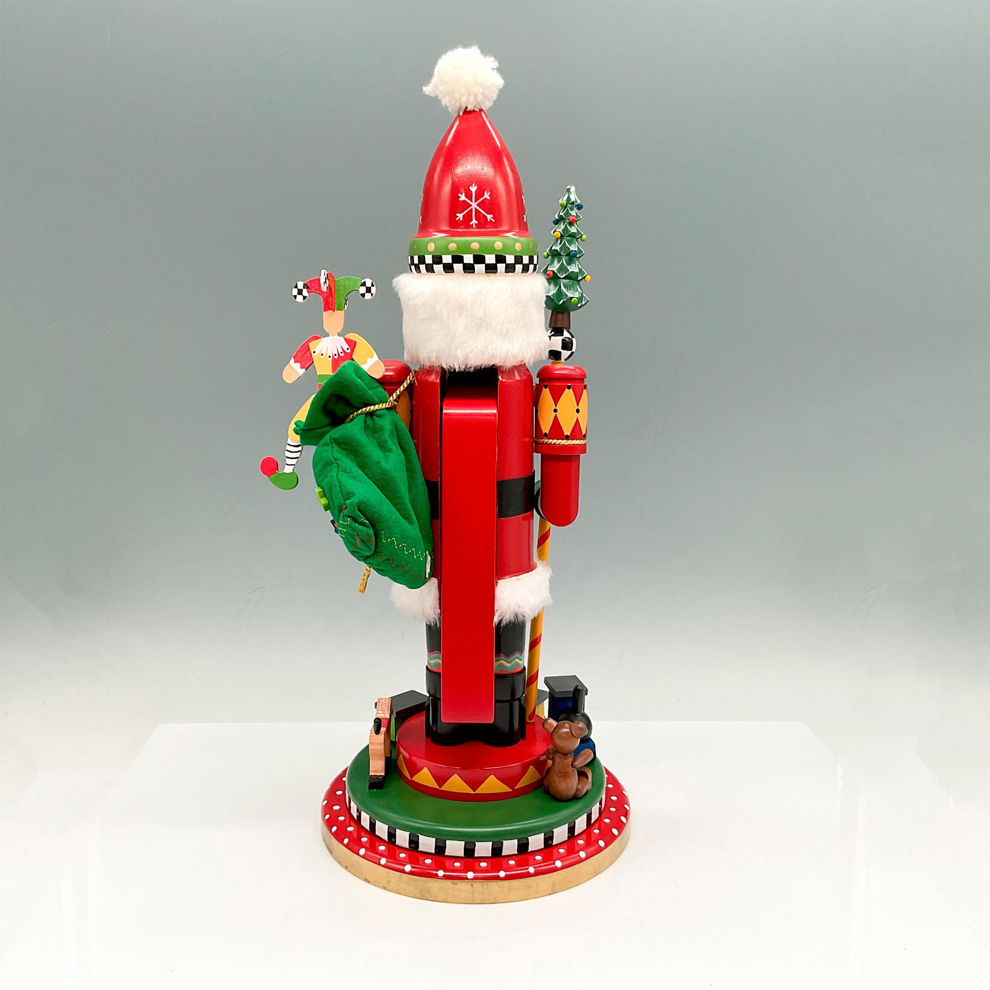 Steinbach Nutcracker Doll, MacKenzie-Childs Santa - Image 3 of 5