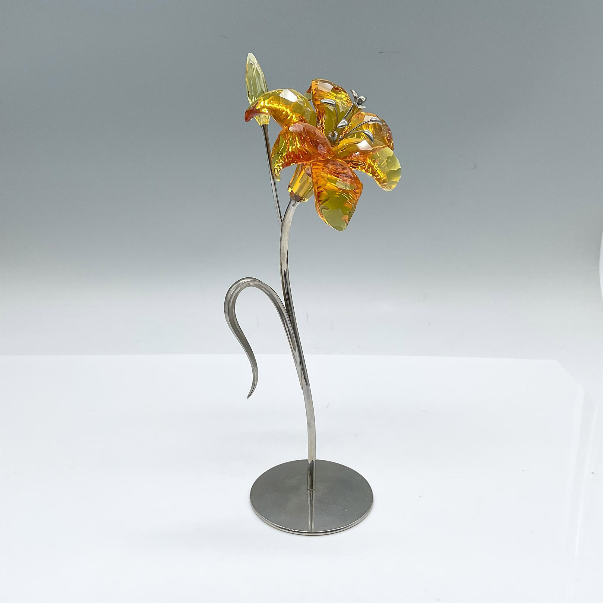 Swarovski Crystal Paradise Flowers Figurine, Dillia Topaz