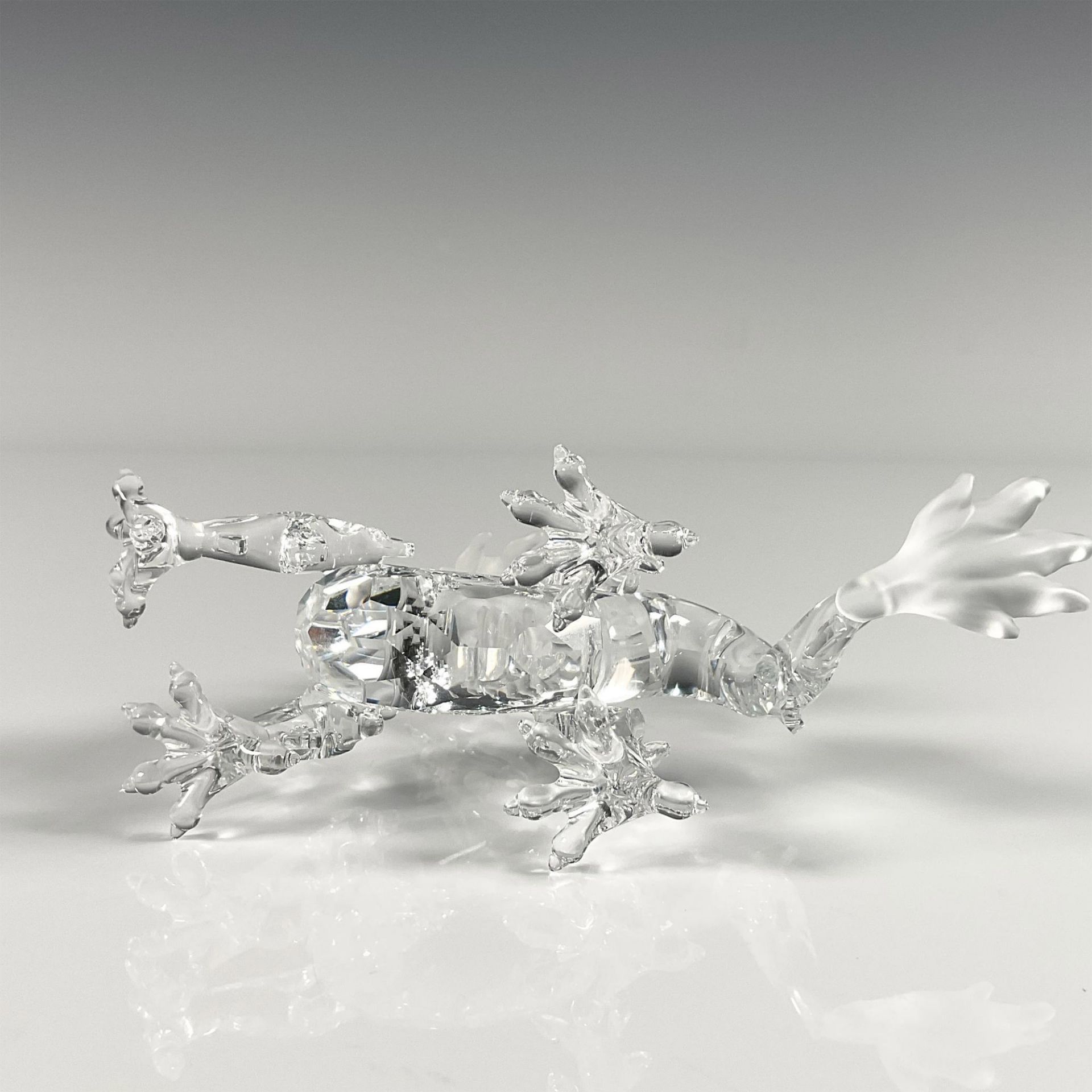 2pc Swarovski Crystal Figurine, Dragon with Stand - Image 4 of 4