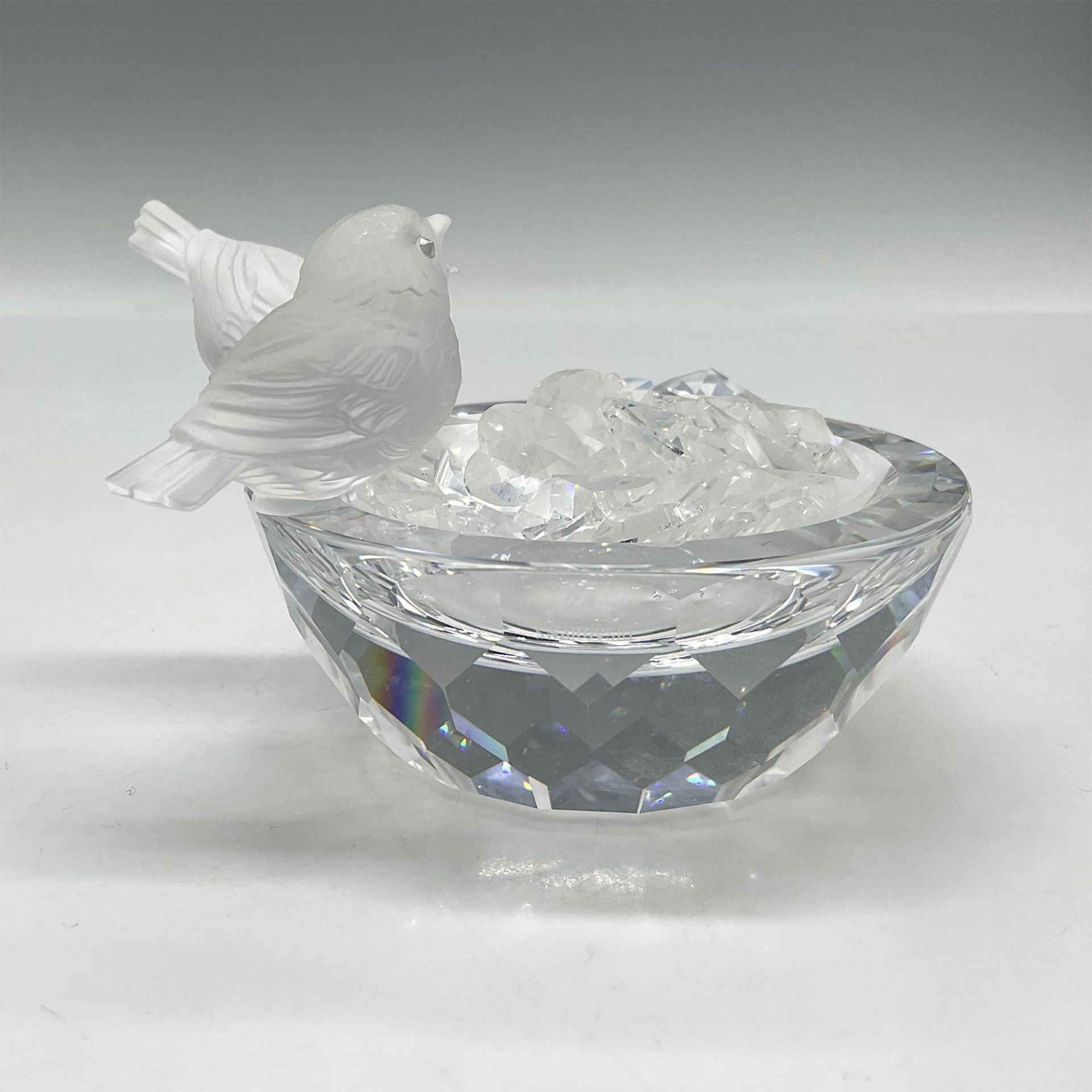 Swarovski Crystal Figurine, Bird Bath with Crystals - Image 4 of 4