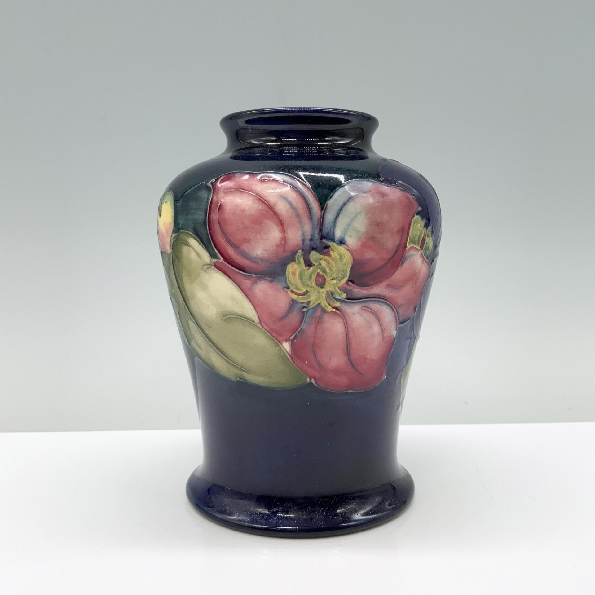 William Moorcroft Pottery Vase, Clematis