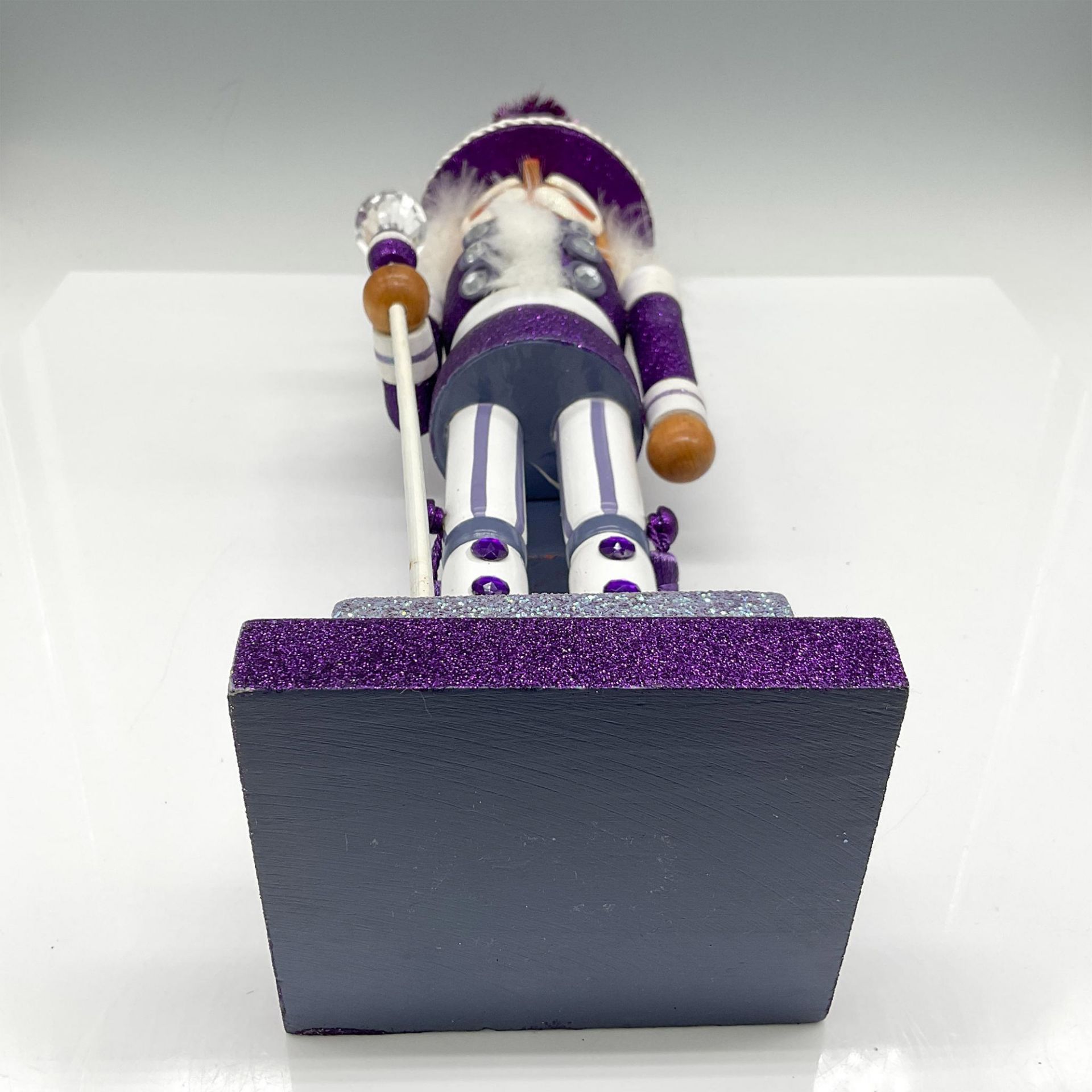 Steinbach Nutcracker Doll, Purple-Silver Band Leader - Bild 5 aus 5