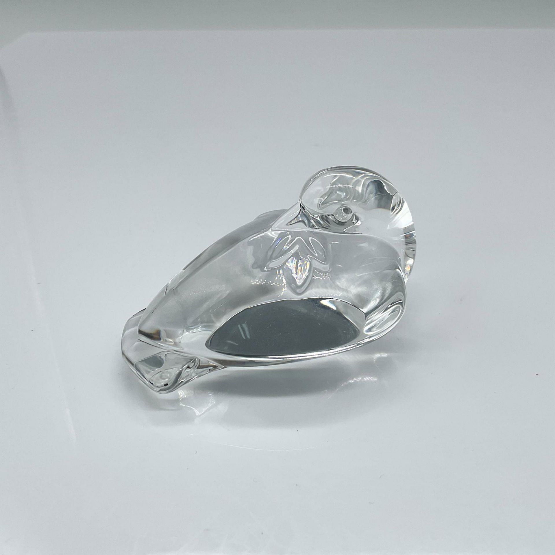 Steuben Glass Animal Hand Cooler, Dove - Image 2 of 3