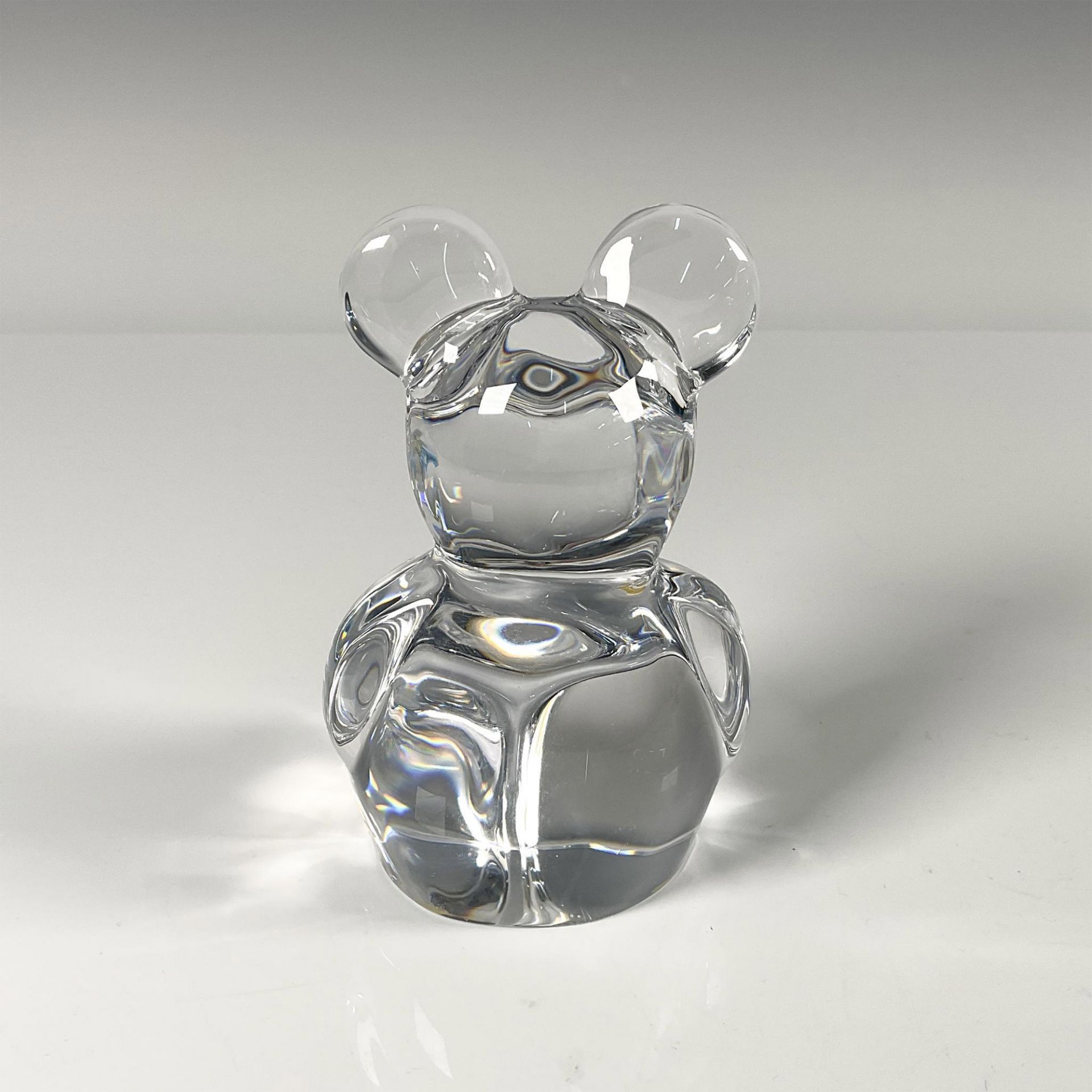 Orrefors Crystal Figurine, Sitting Bear - Bild 2 aus 4