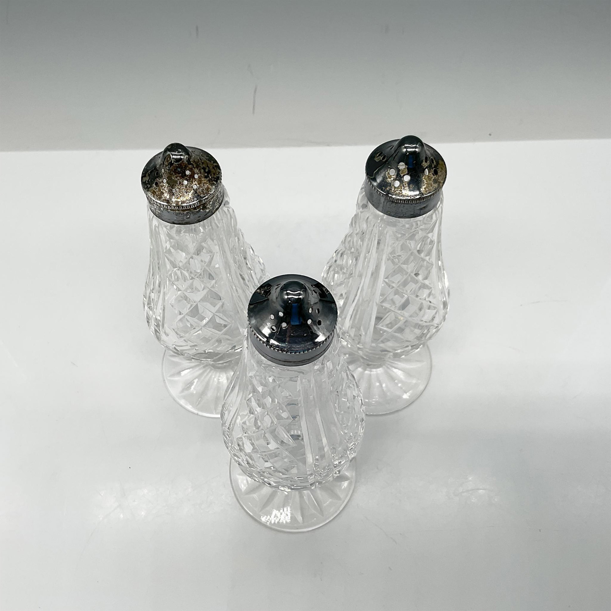 3pc Waterford Crystal Shakers - Image 2 of 3
