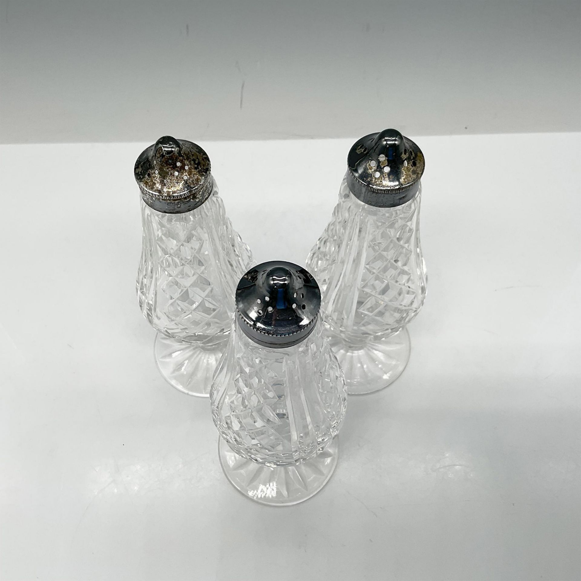 3pc Waterford Crystal Shakers - Bild 2 aus 3