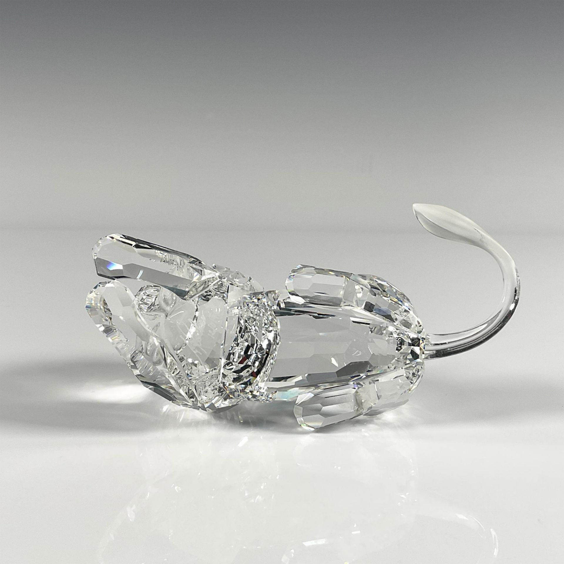 2pc Swarovski Crystal Figurine and Base, Lion - Image 3 of 3