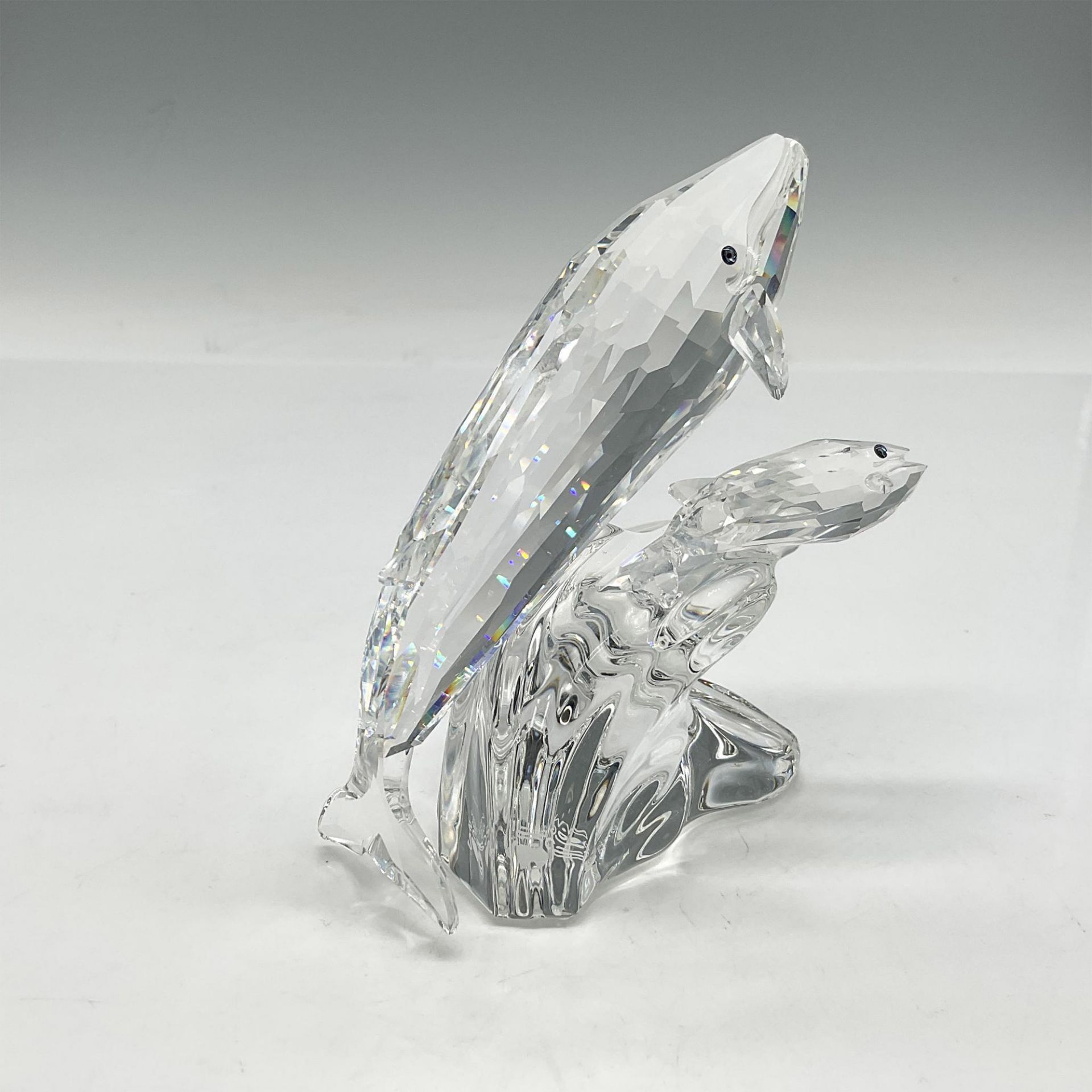Swarovski SCS Figurine, Whales Care for Me - Image 2 of 3