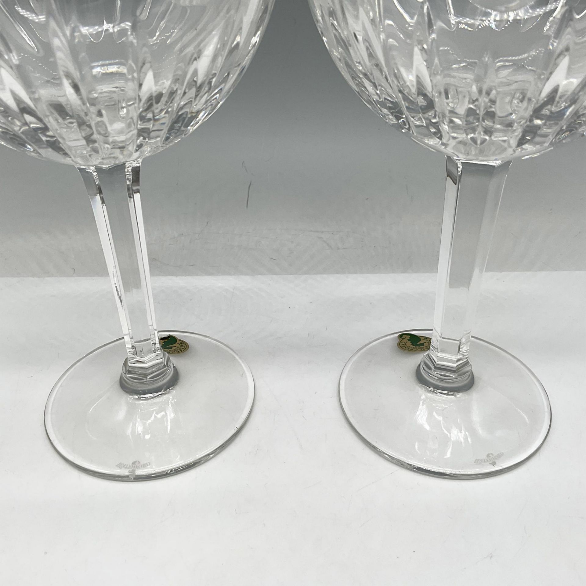 2pc Waterford Crystal Toasting Goblets, Millenium Love - Image 4 of 4